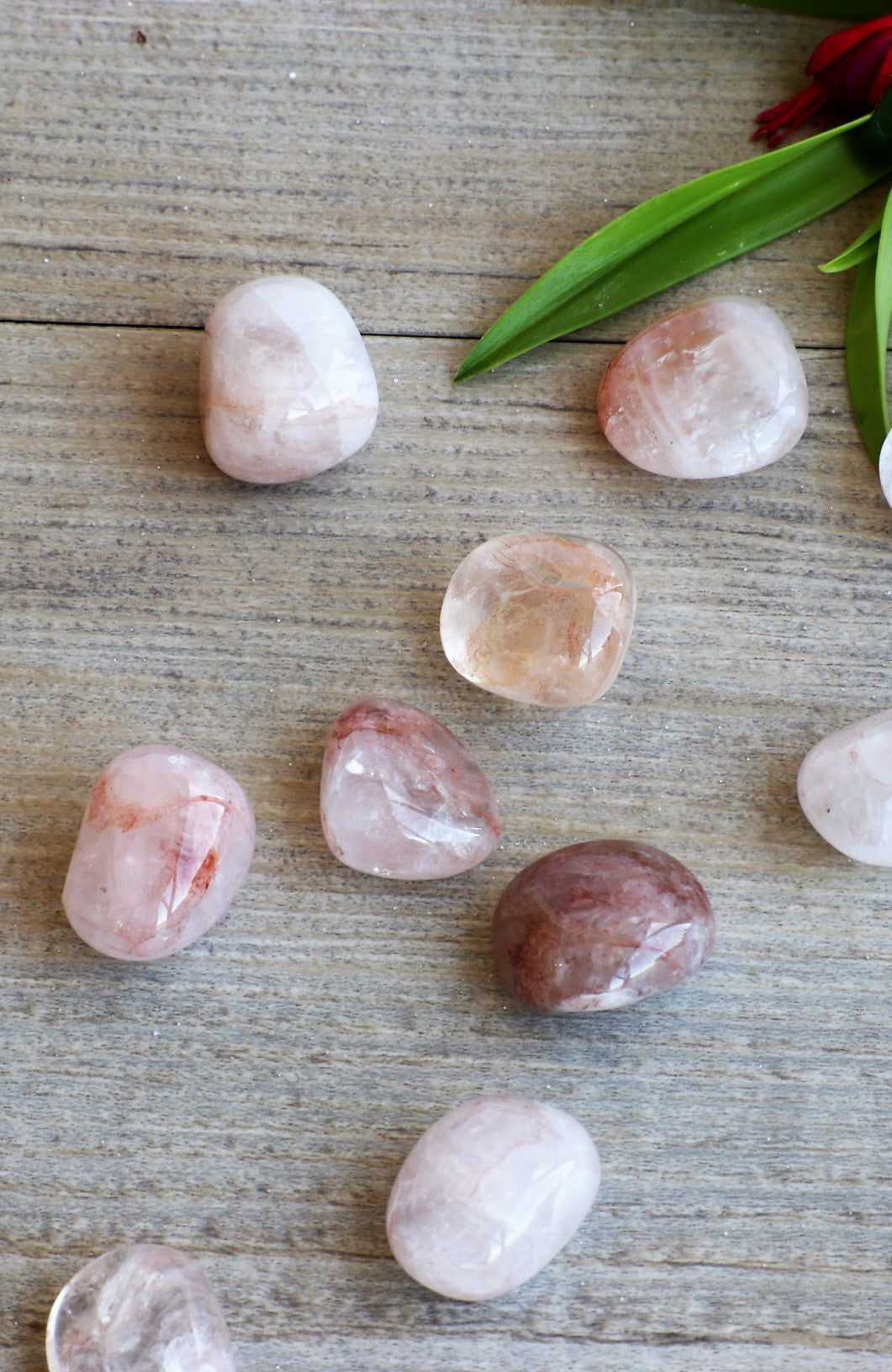 Lithium Quartz Tumbled Stone